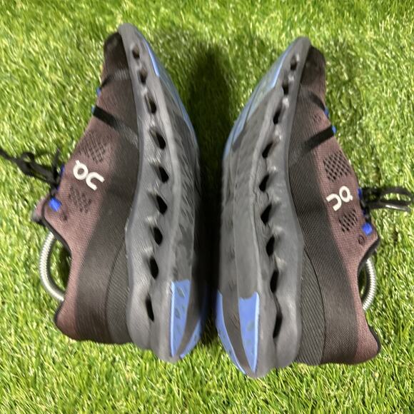 On Cloudsurfer 3WD10441509 Black Cobalt Running Shoes Sneakers Women's Size 7.5 - Picture 7 of 11